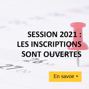Sessions 2021 : les inscriptions sont ouvertes